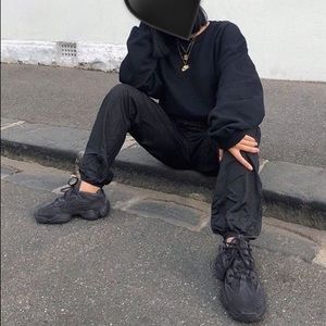 Yeezy 500 black size 38 us 7.5